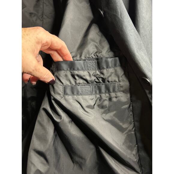 Lands End Women’s 3X Mid-Length Trench Coat Lightweight Polished Outerwear - Picture 7 of 7